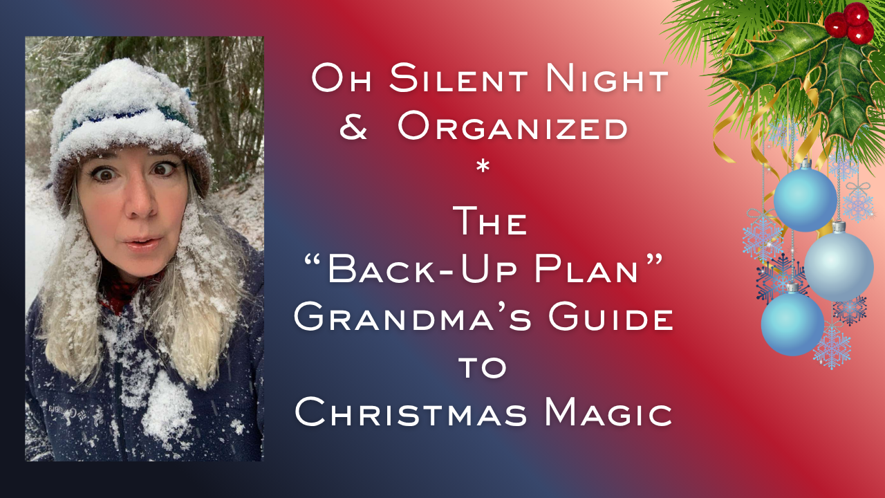 Oh Silent Night & Organized 🌟 How Grandmas Can Stay Merry, Managed & Connected — Even Miles Apart